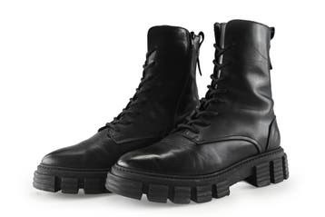 Ann Rocks Veterboots in maat 38 Zwart, Ann Rocks, Verzenden, Zwart, Overige typen