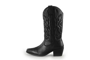 Manfield Cowboy laarzen in maat 38 Zwart, Verzenden, Zwart, Zo goed als nieuw, Manfield