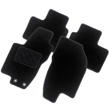 SK-Import Automatten Zwart Textiel Jeep Wrangler, Ophalen of Verzenden, Nieuw, Jeep