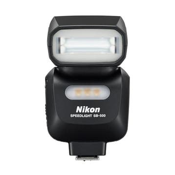 Nikon SB-500 flitser - Tweedehands, Audio, Tv en Foto, Fotografie | Flitsers, Verzenden, Gebruikt, Nikon