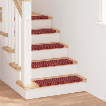 vidaXL Zelfklevende Trapmatten 15 st 65 x 21 x 4 cm Non-Slip, Verzenden, Nieuw