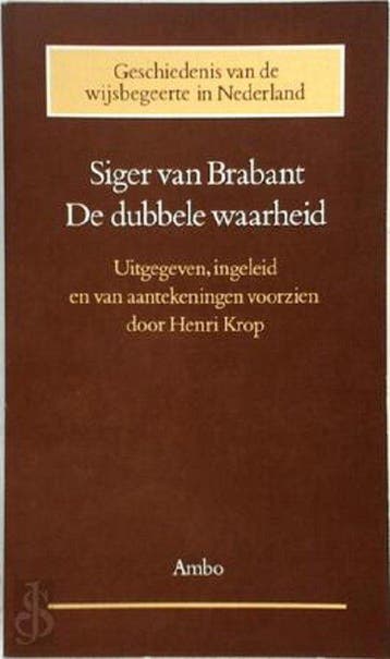Dubbele waarheid - Siger Van Brabant 9789026308802, Verzenden, Gelezen, Siger Van Brabant