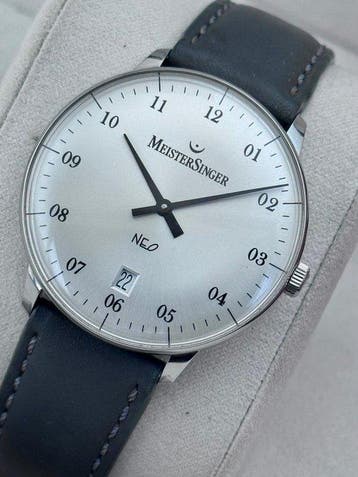 Meistersinger - Neo Two Hand Automatic 36 mm. - - NEO 203 -, Sieraden, Tassen en Uiterlijk, Nieuw