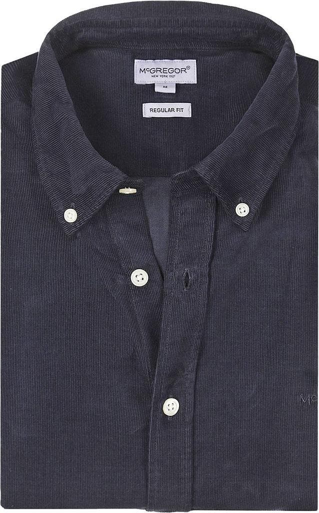McGregor Overhemd Corduroy Navy maat M Heren, Kleding | Heren, Overhemden, Blauw, Nieuw, Verzenden