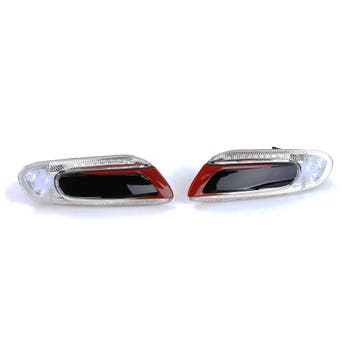Knipperlichten Mini One/Cooper F55, F56, F57 LED Chroom rood, Ophalen of Verzenden, Nieuw