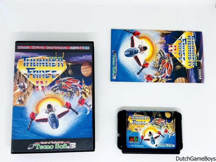 Sega Megadrive - Thunder Force IV - Japan, Spelcomputers en Games, Games | Sega, Gebruikt, Verzenden