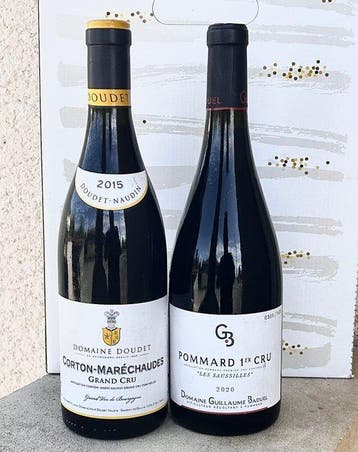 2015 Domaine Doudet Corton-Maréchaudes Grand Cru & 2020, Nieuw