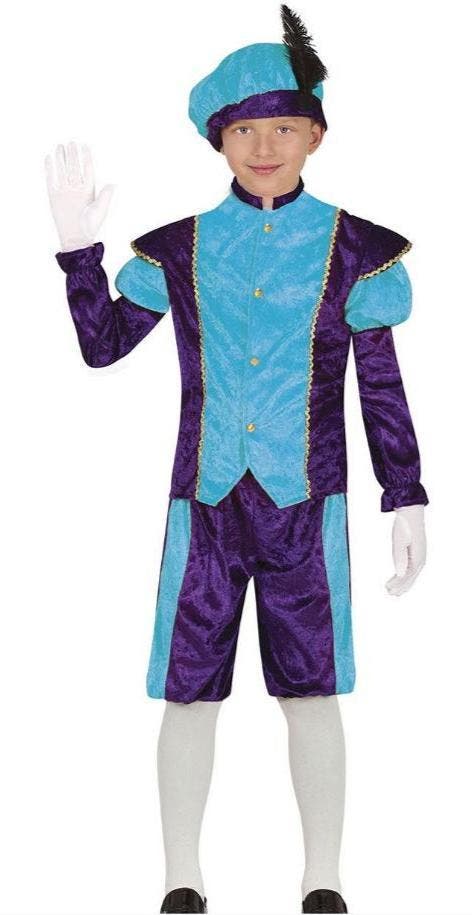 Pietenpakje Barca Turquoise Paars, Diversen, Sinterklaas, Verzenden