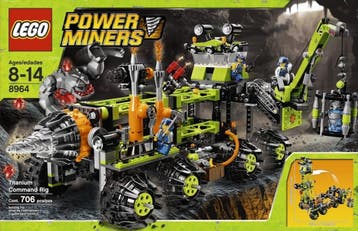 LEGO Power Miners - Titanium Command Rig - 8964 (Nieuw), Verzenden, Nieuw