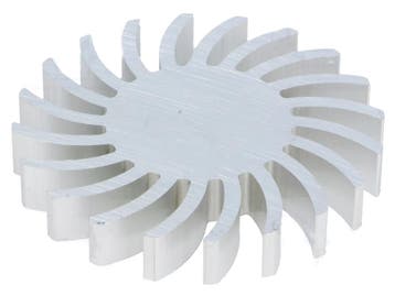 LED heatsink - Koellichaam - 2.28K/W - 70mm - Aluminium, Ophalen of Verzenden, Nieuw