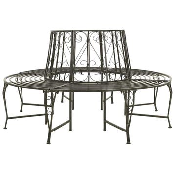 vidaXL Boombank 160 cm staal, Verzenden, Nieuw, Metaal