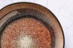 2dekans | Diep bord IRIS Ø22,5cm - 6 stuks - Wildbruin, Huis en Inrichting, Keuken | Servies, Ophalen of Verzenden, Gebruikt