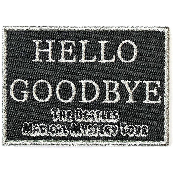 The Beatles - Hello Goodbye - patch officiële merchandise, Verzamelen, Muziek, Artiesten en Beroemdheden, Kleding, Nieuw, Ophalen of Verzenden