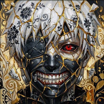Artxlife - Tokyo Ghoul Japanese Gold Kintsugi, Nieuw