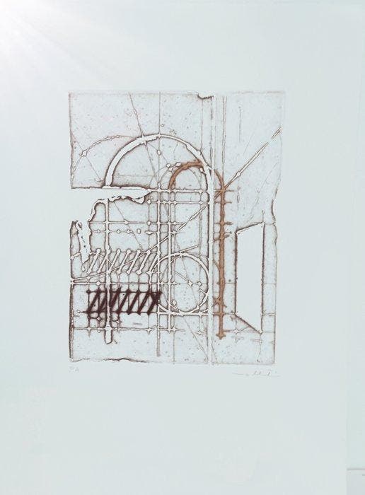 Walter Valentini (1928) - la citta del sole, Antiek en Kunst, Antiek | Overige Antiek