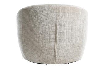 Fauteuil ALPINE 360° draaibaar, met structuurstof, beige -, Ophalen of Verzenden, Nieuw
