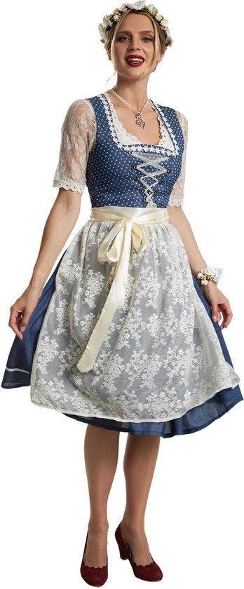 2dekans | Dressforfun Midi-Dirndl Kleinwalsertal model 2 M -, Ophalen of Verzenden, Zo goed als nieuw