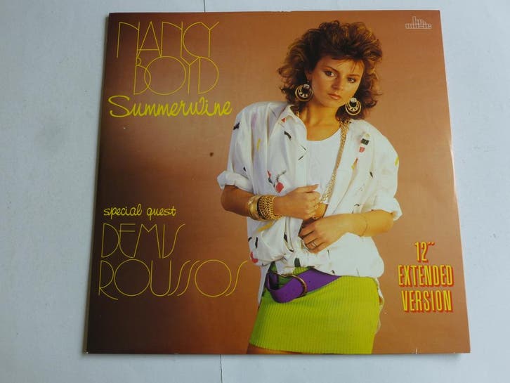Nancy Boyd - Summerwine ( met Demis Roussos) Maxi Single, Cd's en Dvd's, Vinyl Singles, Zo goed als nieuw, Ophalen of Verzenden