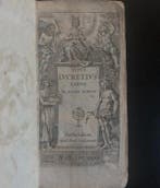 Lucrezio, Catullo, Tibullo, Properzio - Lucretius De rerum, Antiek en Kunst