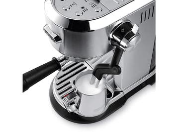 De Longhi Dedica Maestro Plus Ec950.mPistonmachine Rvs, Afneembaar waterreservoir, Verzenden, Nieuw, Koffiebonen