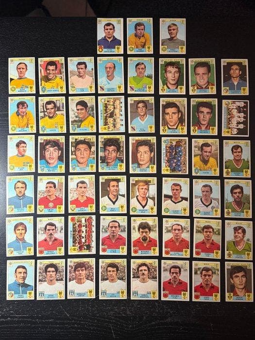 Panini World Cup Mexico 70 - Green Backs - All different -, Verzamelen, Stickers