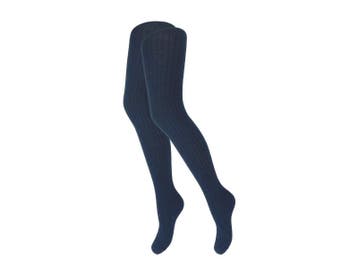 Kindermaillot - Rib - Donkerblauw, Verzenden, Nieuw