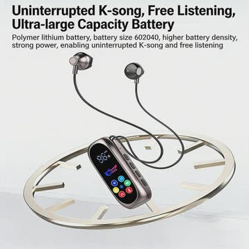 Clip-on Bluetooth Oordopjes met Microfoon & TF-kaart - Draad, Computers en Software, Verzenden, Nieuw