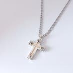 Zonder minimumprijs - Halsketting - 18 karaat Zilver, Geel, Sieraden, Tassen en Uiterlijk, Kettingen, Nieuw