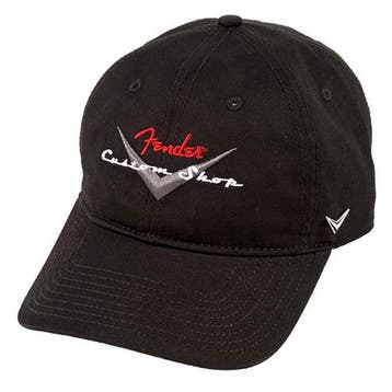 Fender 9106635306 Custom Shop Baseball Pet – Zwart, One Size, Ophalen of Verzenden, Nieuw