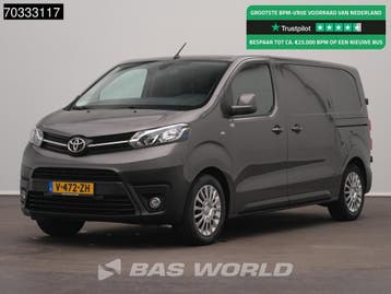 Toyota ProAce 116pk Dubbel Cabine 2x Schuifdeur L2H1 Airco r, Stof, Gebruikt, Euro 6, Airconditioning