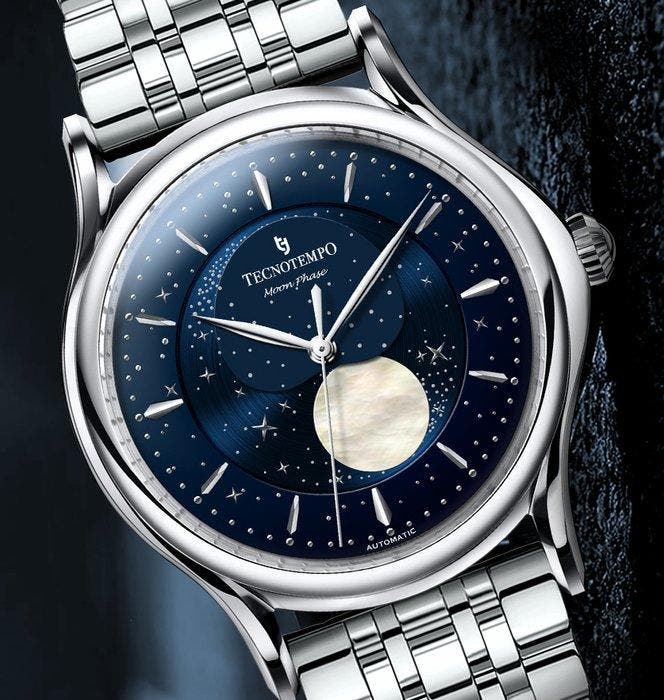 Tecnotempo - Automatic - Moon Phase Special Edition - -, Sieraden, Tassen en Uiterlijk, Horloges | Heren