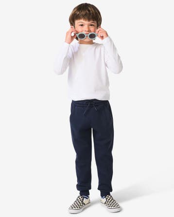 HEMA Kinder sweatbroek donkerblauw, Verzenden, Nieuw