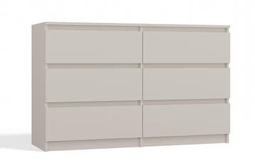 Ladekast 120cm  6 lades  creme Creme (Slaapkamer), Huis en Inrichting, 5 laden of meer, Verzenden, Nieuw, Overige houtsoorten