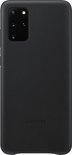 Samsung Leather Hoesje - Samsung Galaxy S20 Plus - Zwart, Ophalen of Verzenden, Nieuw