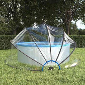 vidaXL Zwembadkoepel 500x250 cm, Tuin en Terras, Verzenden, Nieuw
