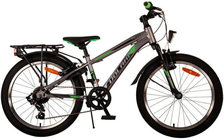 Volare Cross Kinderfiets - Jongens - 20 inch - Grijs - 6, Fietsen en Brommers, Fietsen | Kinderfietsjes, Nieuw, Verzenden