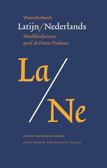 Woordenboek Latijn/Nederlands - Harm Pinkster 9789089645036, Verzenden, Zo goed als nieuw, Harm Pinkster