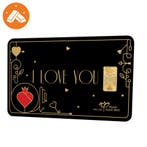 Goudbaar 1 gram ‘I Love You’, Verzenden