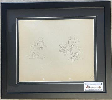 Walt Disney - Animation Drawing - 1 Originele kunst - Walt, Nieuw