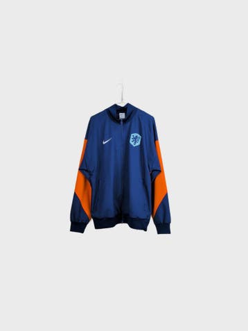 Nike Sportjassen Heren maat M Marineblauw Vintage, Ophalen of Verzenden, Nieuw