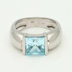 Ring - 18 karaat Witgoud Spinel, Nieuw