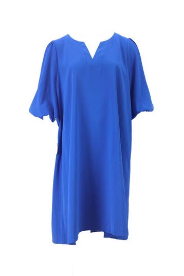 Smashed Lemon Jurk in maat 44 Blauw, Smashed Lemon, Verzenden, Zo goed als nieuw, Blauw