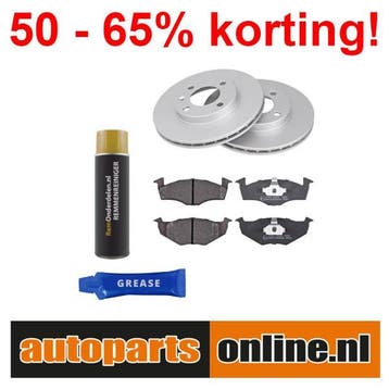 Remschijven + Remblokken Seat Ibiza voorzijde, Verzenden, Nieuw, Seat