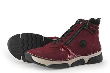 Rieker Snowboots in maat 41 Rood, Verzenden, Snowboots, Zo goed als nieuw, Rood