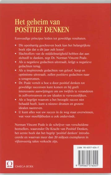 Het geheim van positief denken / Info/Mens en maatschappij, Verzenden, Gelezen, N.V. Peale