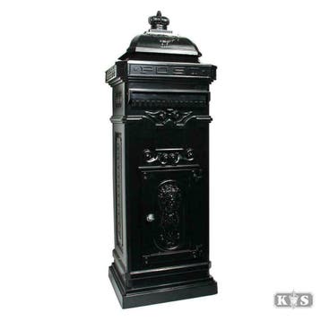 Engelse Kolom brievenbus €199,- SALE! TIP, Ophalen of Verzenden, Nieuw, Aluminium, Staande brievenbus