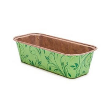 Cakevorm Karton 15,8x5,5x5,2cm Groen (per stuk), Hobby en Vrije tijd, Taarten en Cupcakes maken, Verzenden, Nieuw