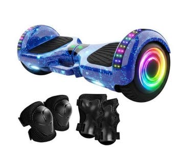 HOVERBOARD 10 inch inclusief ellenboog en kniebeschermers, Ophalen of Verzenden, Nieuw