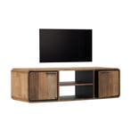 *WOONWINKEL* DTP Home Evo Hangend Tv-meubel Met Ronde Hoeken, Huis en Inrichting, Kasten | Televisiemeubels, Verzenden, Nieuw