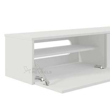 Madera Tv-meubel 300 x 38 x 33 cm - Wit, Ophalen of Verzenden, Nieuw